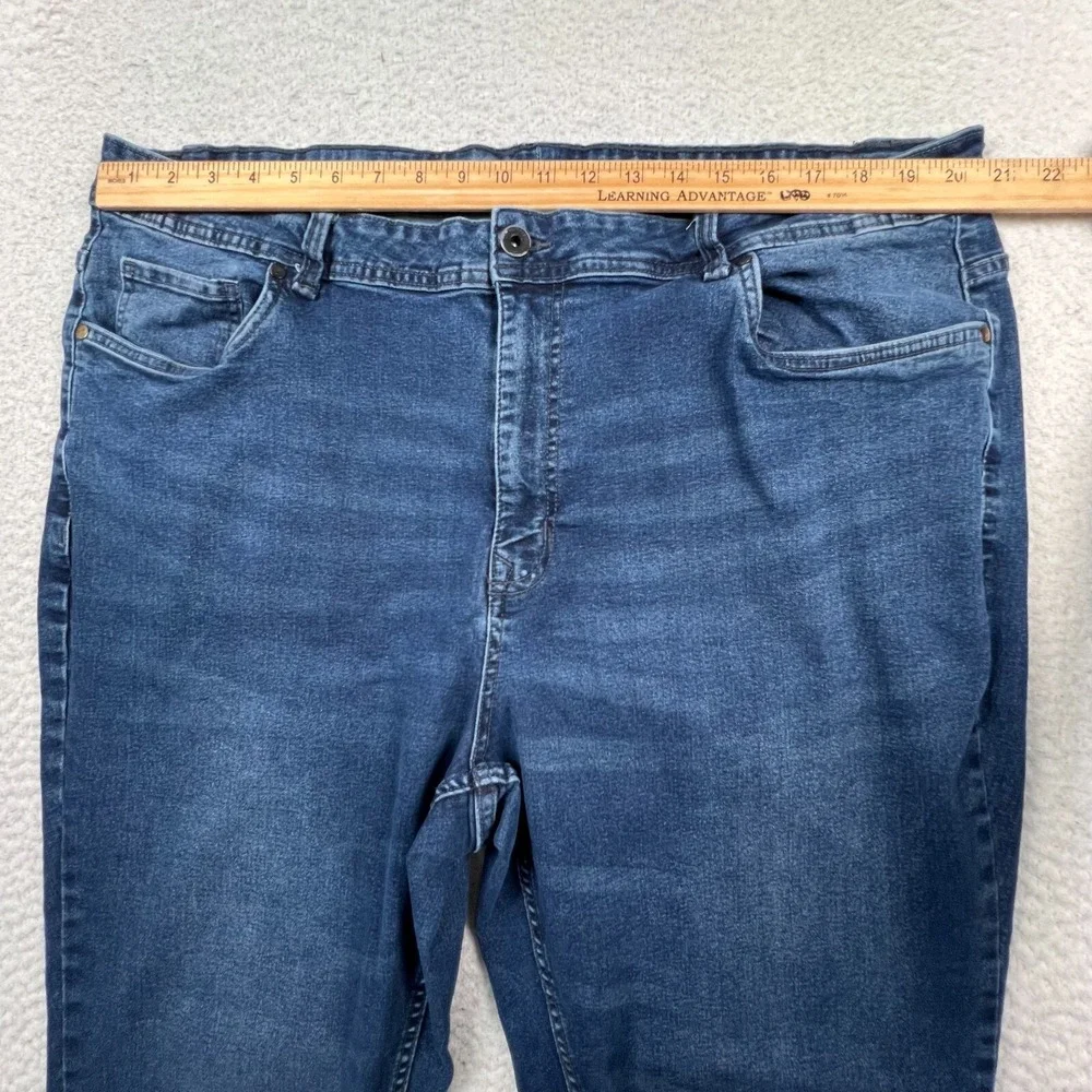 The Perfect Jean NYC Men's 44x30 *42x28 Athletic‎ Fit Whiskered Stretch Denim